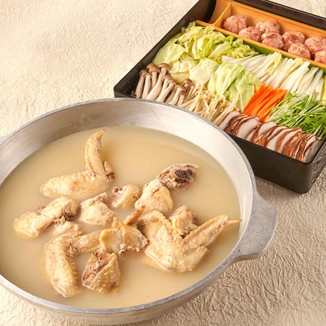 10/31～博多地鶏の水炊き鍋コース